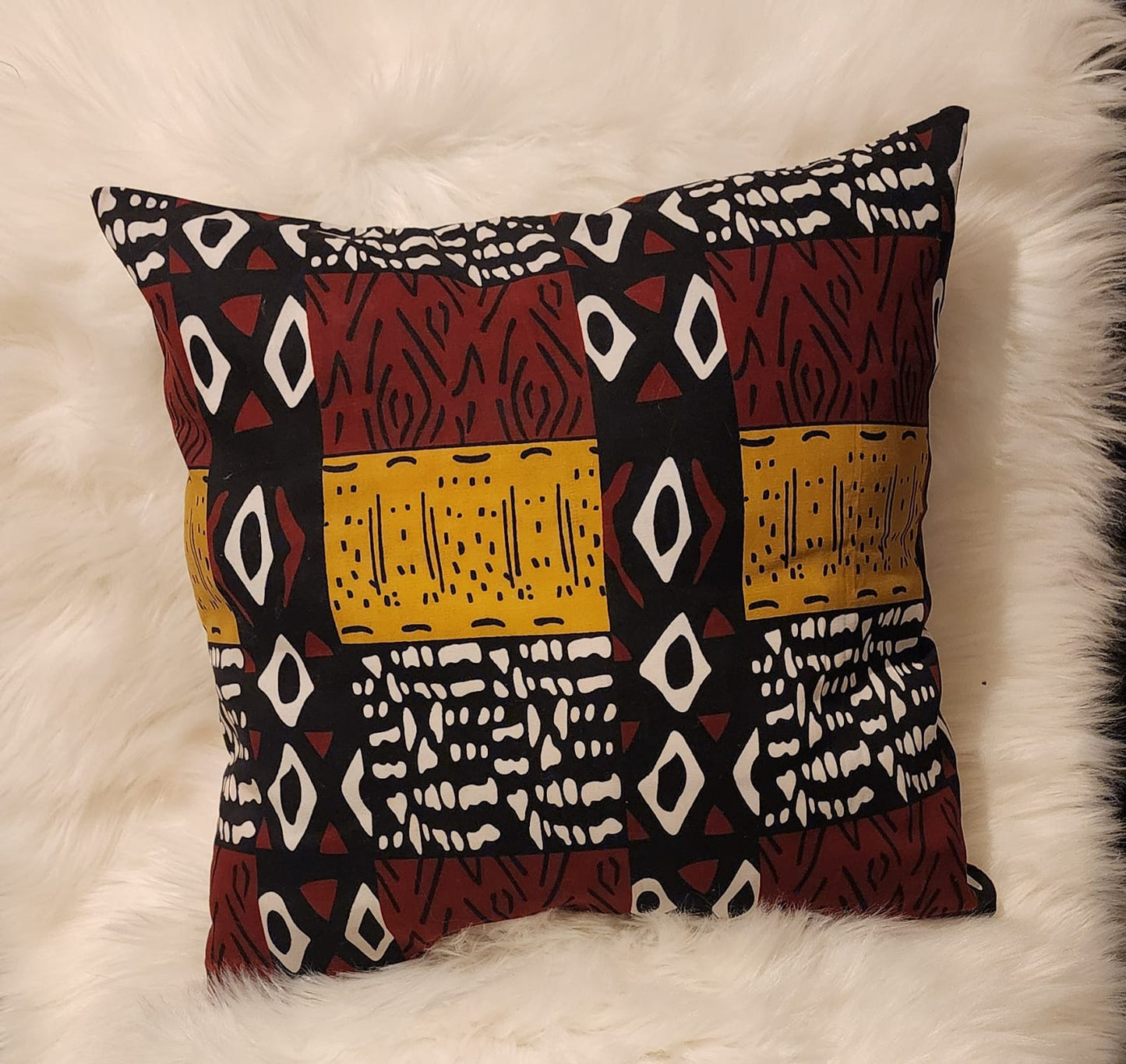 African Design Pillow