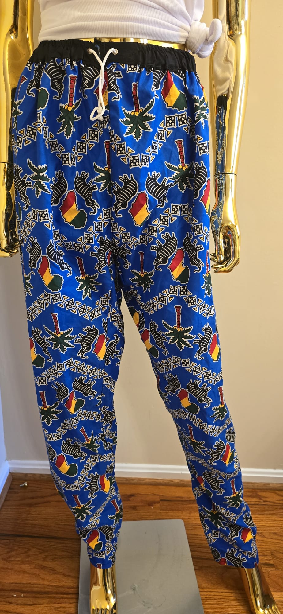 African Fabric Pants