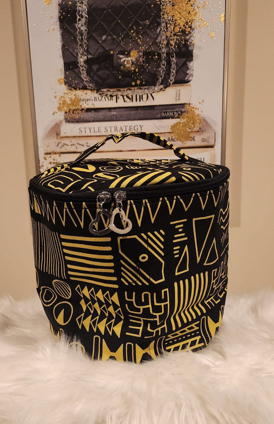 African Fabric Make-up Bag