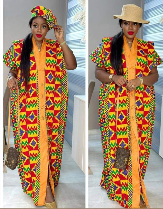 Long African Dress