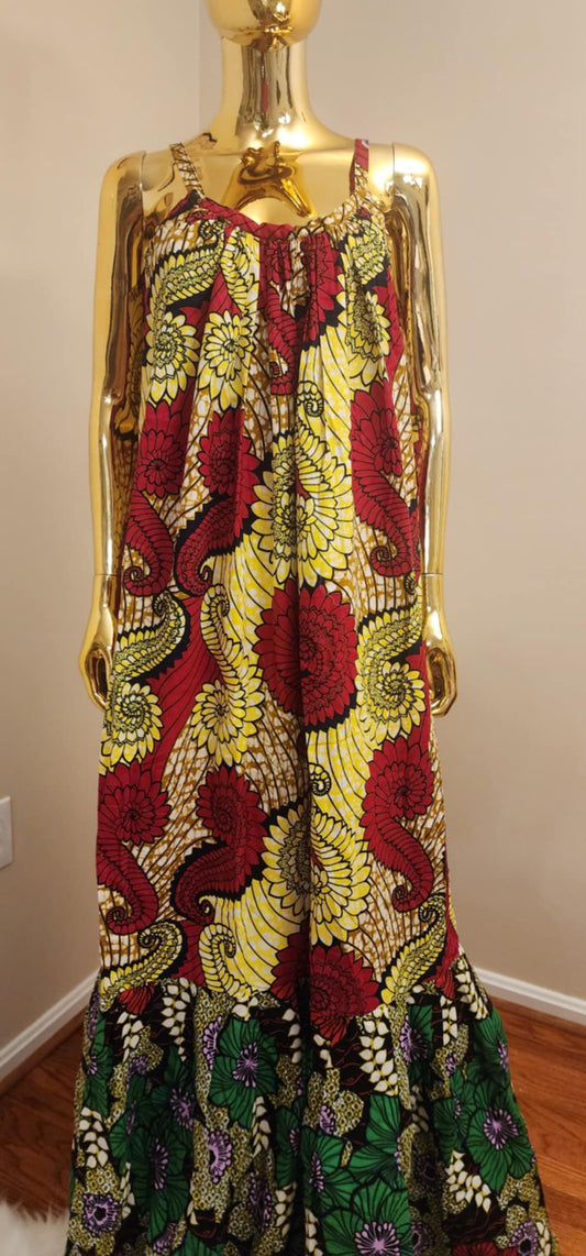 African Print Dress