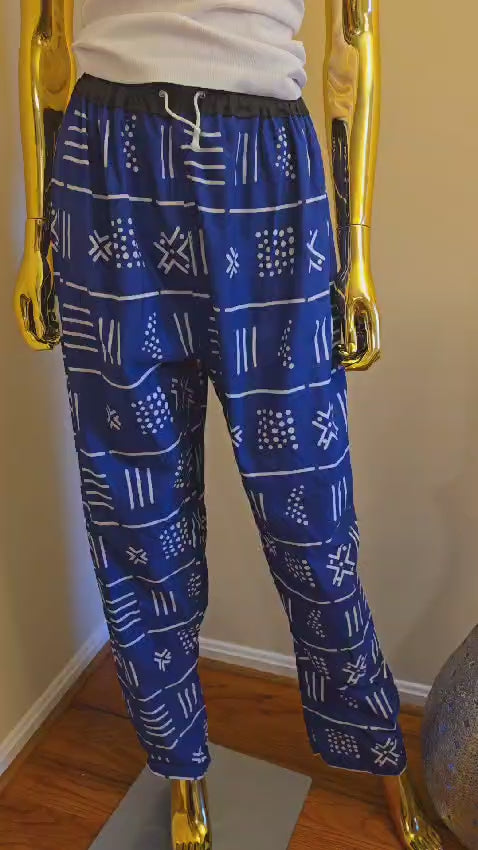 African Fabric Pants